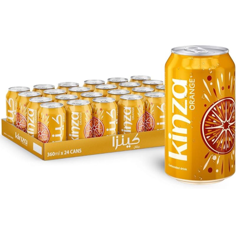 Kinza Orange Can 24x360ml