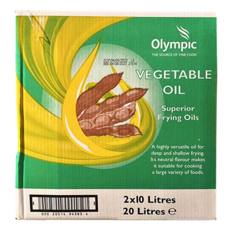 Olympic Vegetable Oil (2x10L) (Box) Plastic