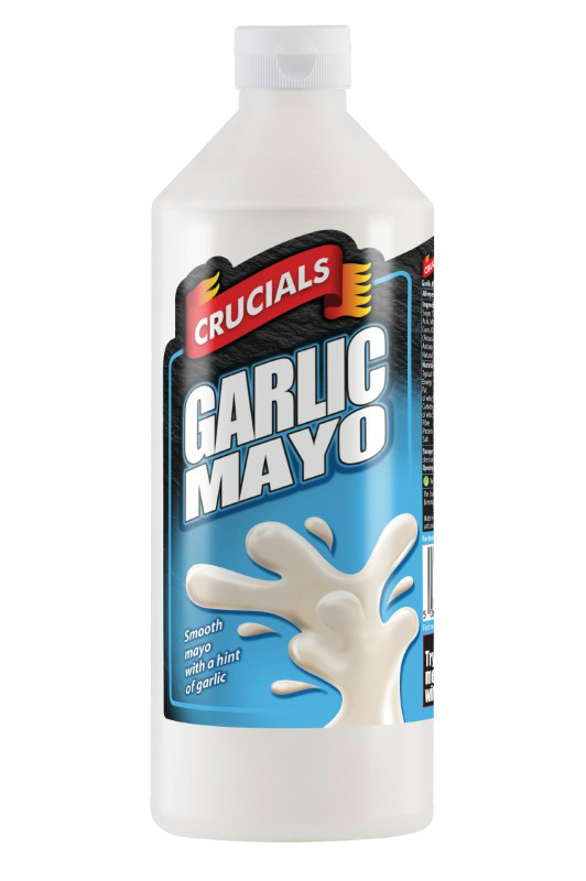 Crucials Garlic Mayonnaise 1L (Blue Label)