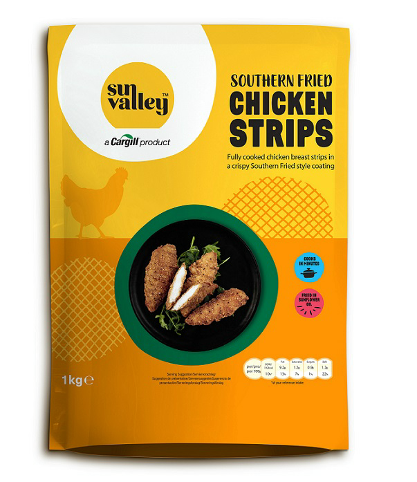Sun Valley Southern Fried Chicken Strips 1kg