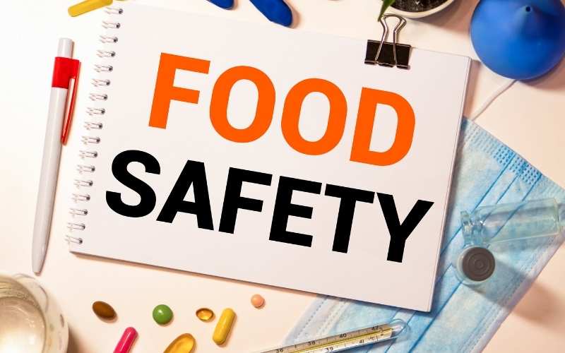 Food safety in a restaurant